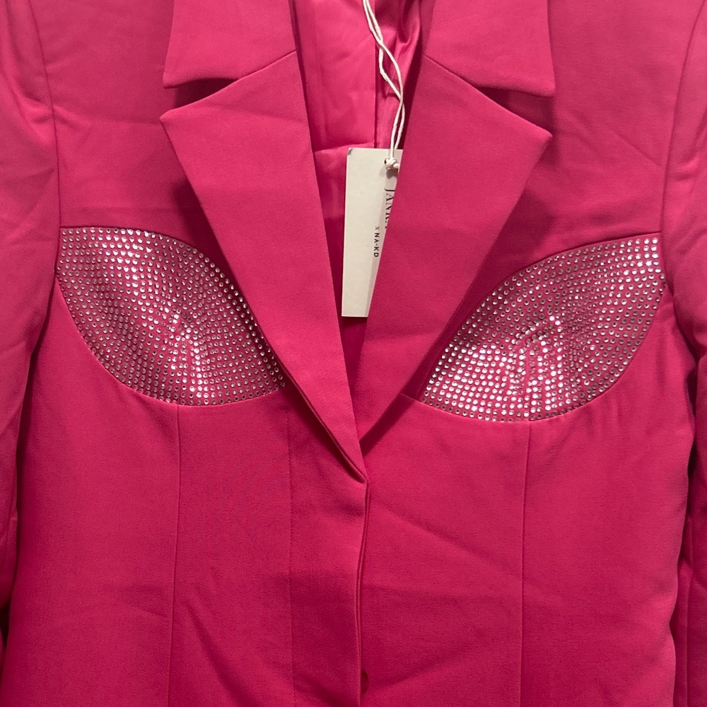 Sparkle blazer dress